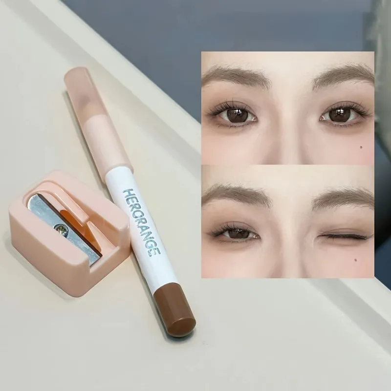 Herorange 6Pcs Mini Makeup Set Lip Gloss Lip Tint Eyeliner Blush Eyeshadow Waterproof Long Lasting