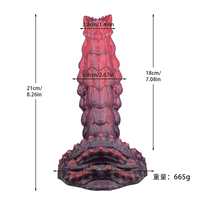 Recém-desenvolvido monstro vibrador enorme butt plug pênis ventosa gigante eslavo vibrador g-ponto estimular brinquedos sexuais adultos para mulheres homens