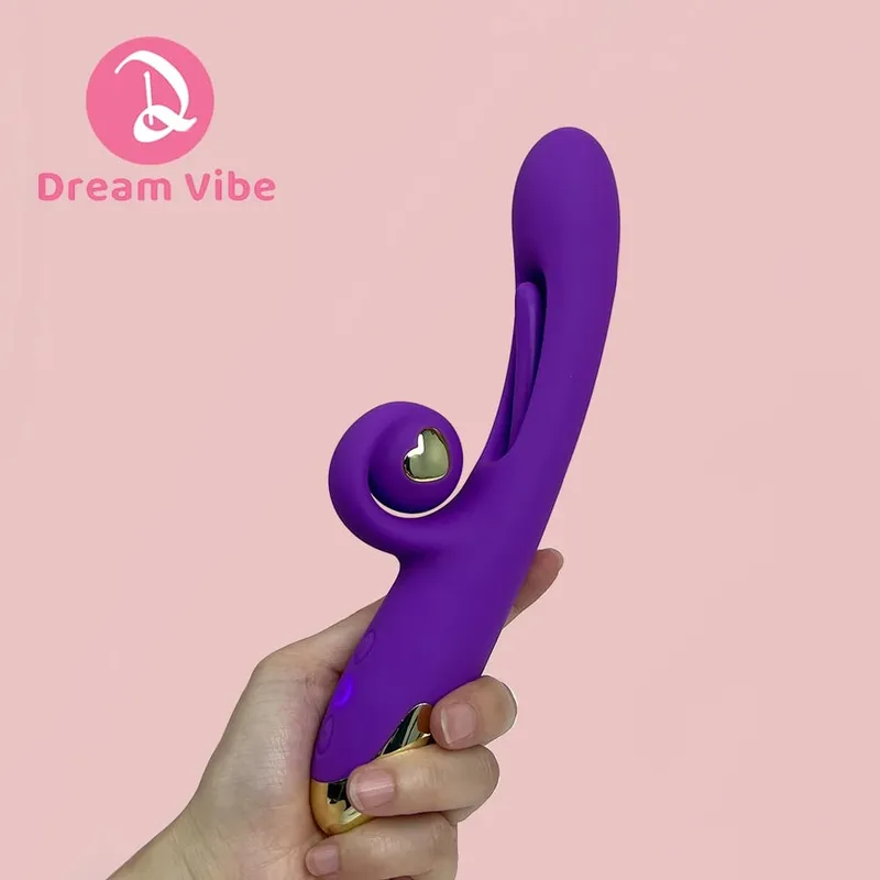Vibrador de caracol 3 em 1, língua flexível, penetração de caracol, ponto g e clitóris, brinquedo sexual para mulheres, prazer 18 + brinquedo