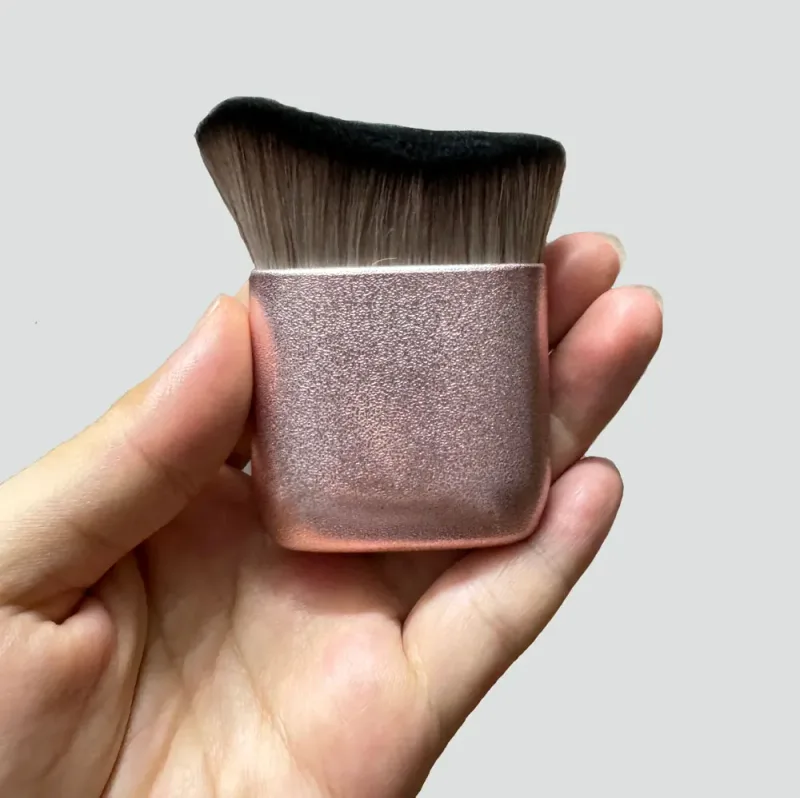 1pc Big Angled Foundation Makeup brushes Liquid Bronzer Make up brushes Wavy Powder Face essential cosmetic tools Portable