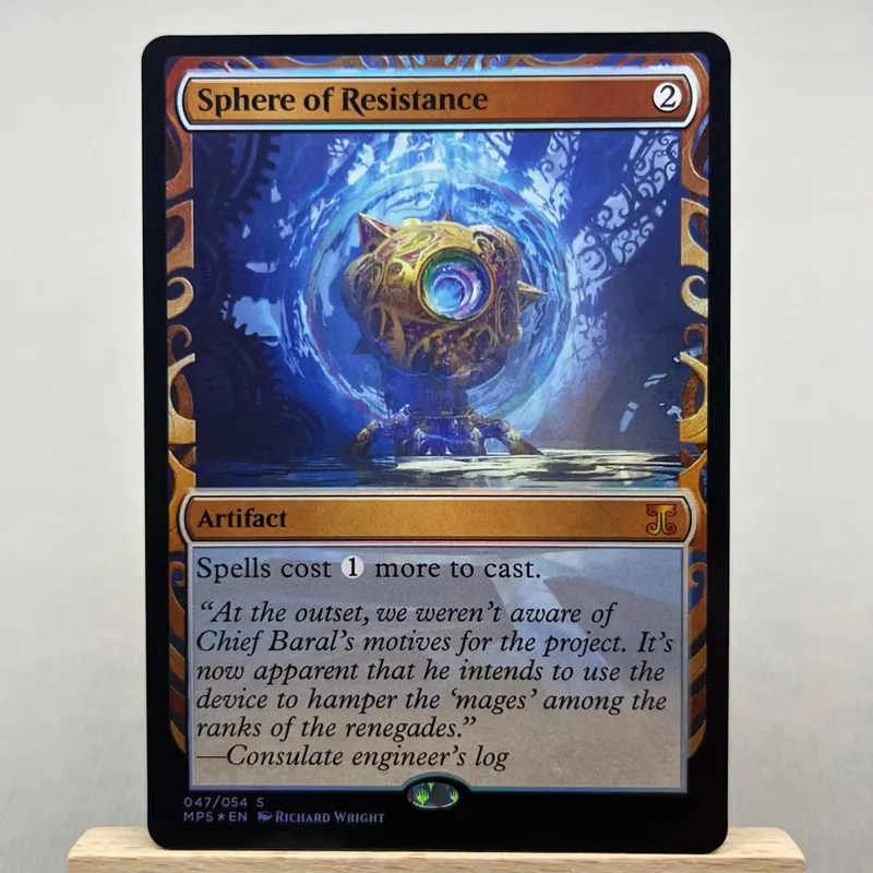 MPS FOIL2-01 TCG Cards for Home Play Proxy Sol Ring Mana Crypt Mox Opal the Mana Vault Chrome Mox Sword of