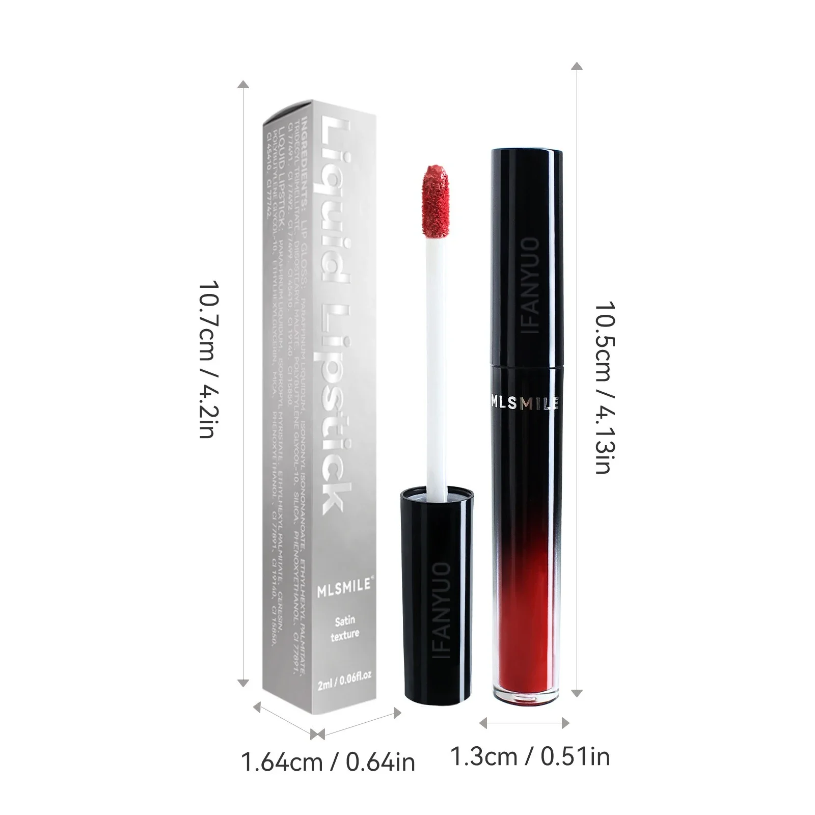 Waterproof Liquid Velvet Matte Lipstick Transparent Moisturizing Lip Oil Pearlescent Rich Color Lipgloss Tint Lasting Cosmetic