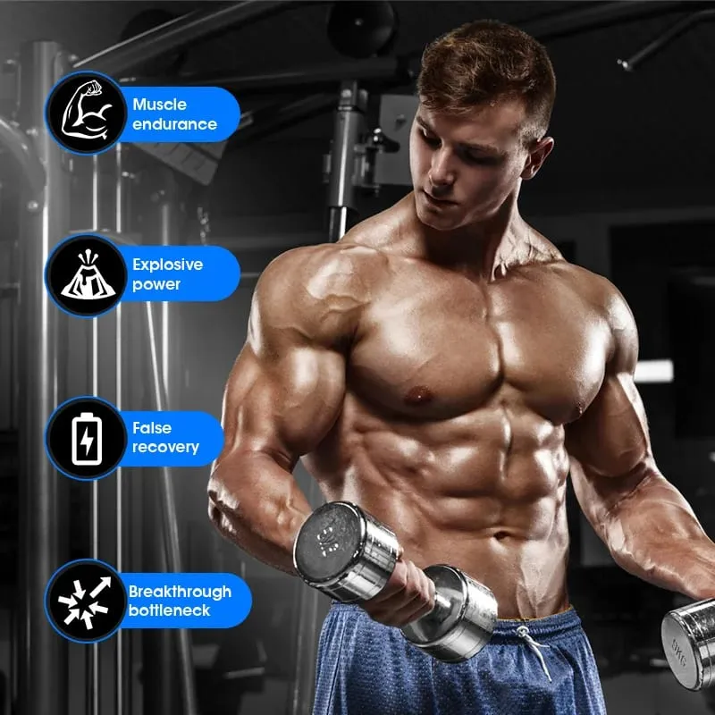 Proteínas de soro de desempenho energético de monohidrato de creatina para recuperação de massa muscular suplemento nutricional adulto amigável