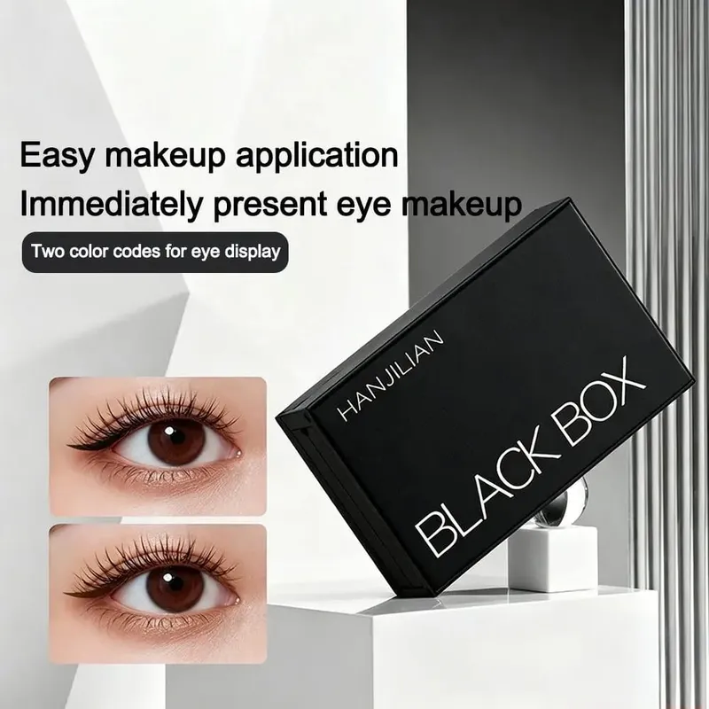 Conjunto de canetas para maquiagem de olhos, à prova d'água, resistente a manchas, delineador portátil, ultra fino, longa duração, ferramentas de maquiagem para os olhos