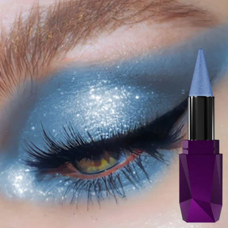 25 kleuren 1 ST Parel Oogschaduw Stick Waterdicht Langdurig Glitter & Matte Kleur Oogschaduw Make-up Gezicht Hoogtepunt Cosmetica Cadeau