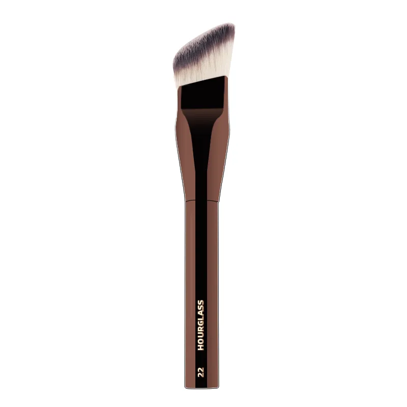 Pincéis de base líquida angular, creme de base, blush, base, ferramenta de maquiagem-022