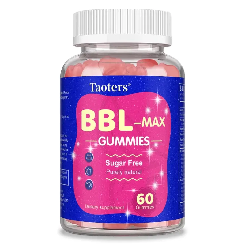雌性豐臀軟糖 - BBL- MAX Gummies - 含多種維生素和草藥萃取物