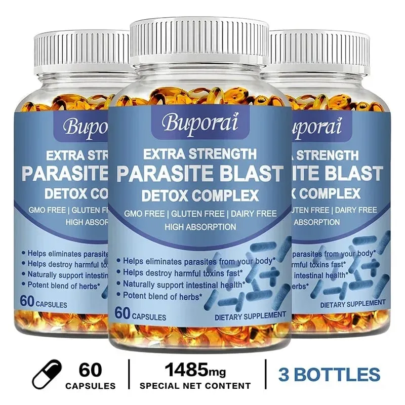 Parasite Blast Detox Complex - Promotes Intestinal Health Metabolism Digestive Health and Improves The Immune System