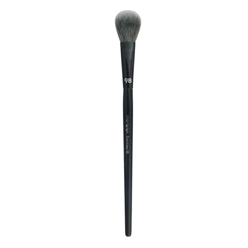 1pc maquiagem chanfrada fundação pó contorno sombra de olho escova ferramenta ultra macio compõem afilado liquidificador destaque sombra de sobrancelha
