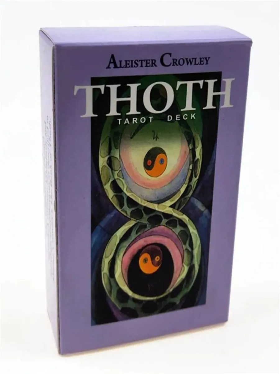 Thoth tarô cartas russo/espanhol/inglês edição oracle board jogando jogos de mesa para festa