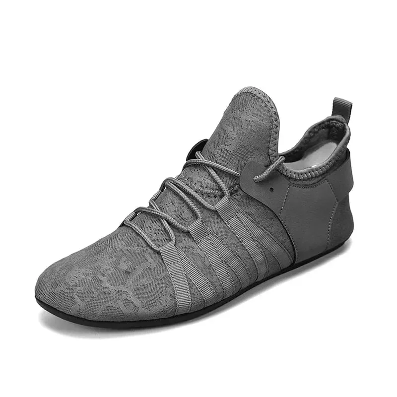 Men's Shoes Casual Flat Shoes Men Lightweight Comfortable Thin Bottom Lace Up Men Shoe Driving Walking Shoes Men Footwear