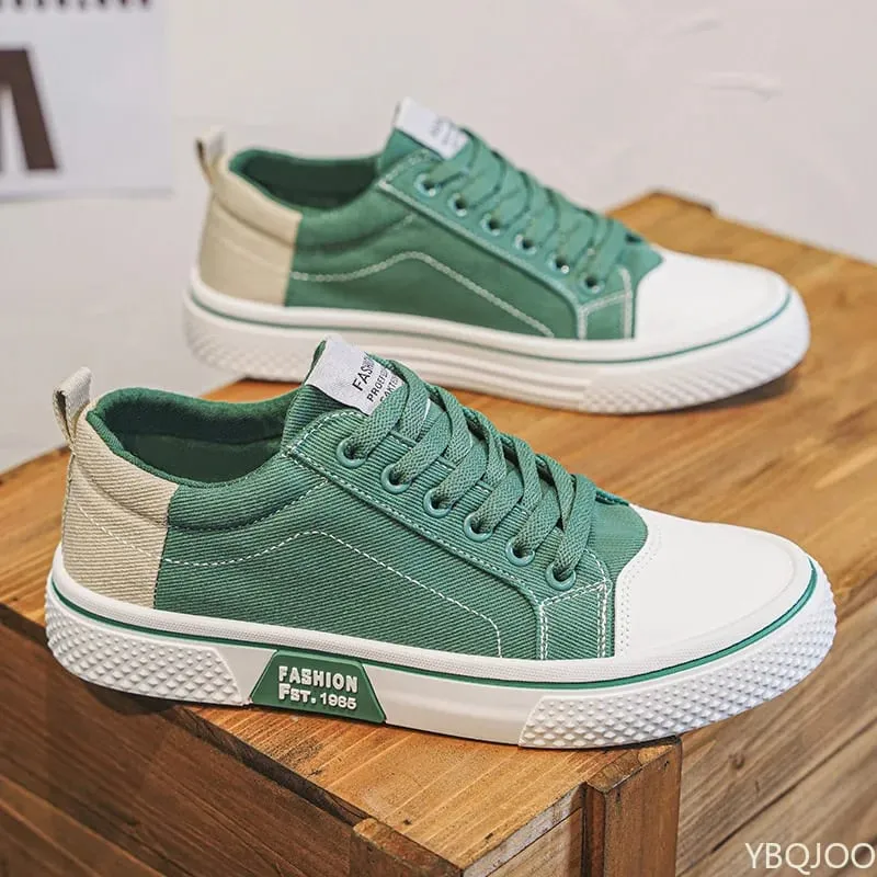 Lightweight breathable Men Shoes New Canvas Shoes Comfortable Plus Size Wear Resistant Fashionable Men Casual Sneakers — image 10
