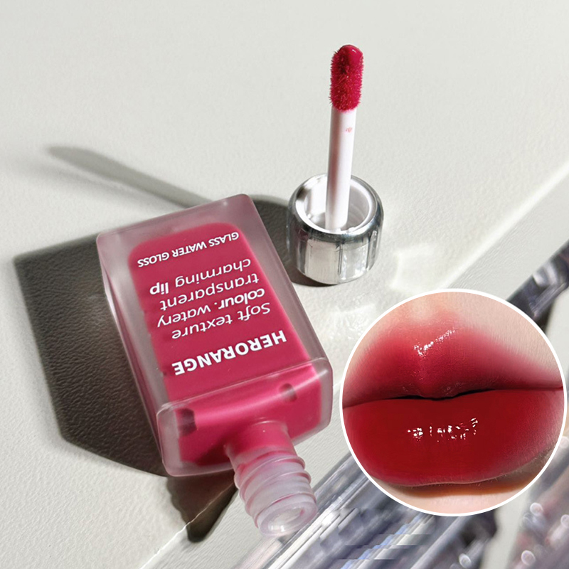 Laca Labial Light Glass-Like - Fórmula Hidratante Mirror Shine; À prova de manchas, longa duração e brilho da pele
