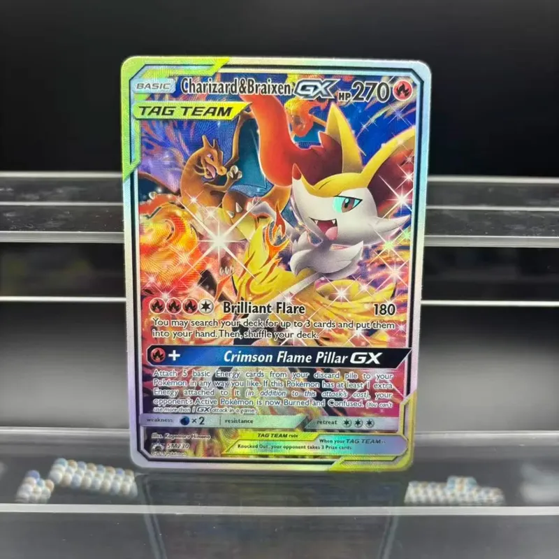 Cartões de coleção diy zekrom umbreon espeon mewtwo gx en auto feito cartão único clássico jogo anime cartão presente brinquedo