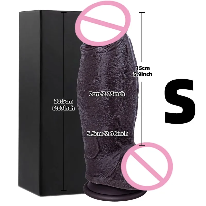 Realistic Big Dildo Huge Fake Penis With Suction Cup Flexible Artifical Dick Female Vagina Anal Masturbation For Lesbain Sex Toy