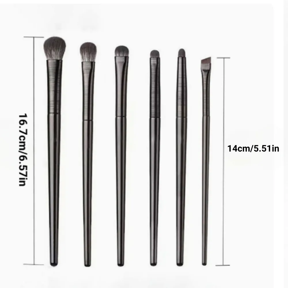專業眼部化妝刷組軟毛眼影眼線眉毛輪廓刷女式臉部美容化妝工具