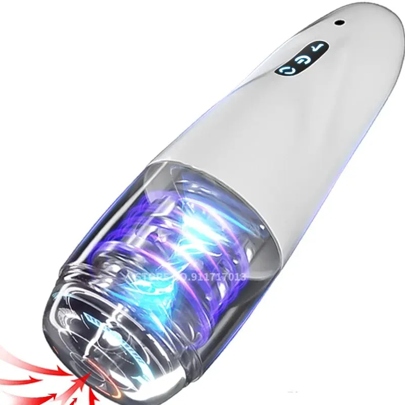 Masturbador masculino automático rotação telescópica sucção boquete pênis bomba bolso buceta brinquedos sexuais masturbação copo adulto para homem