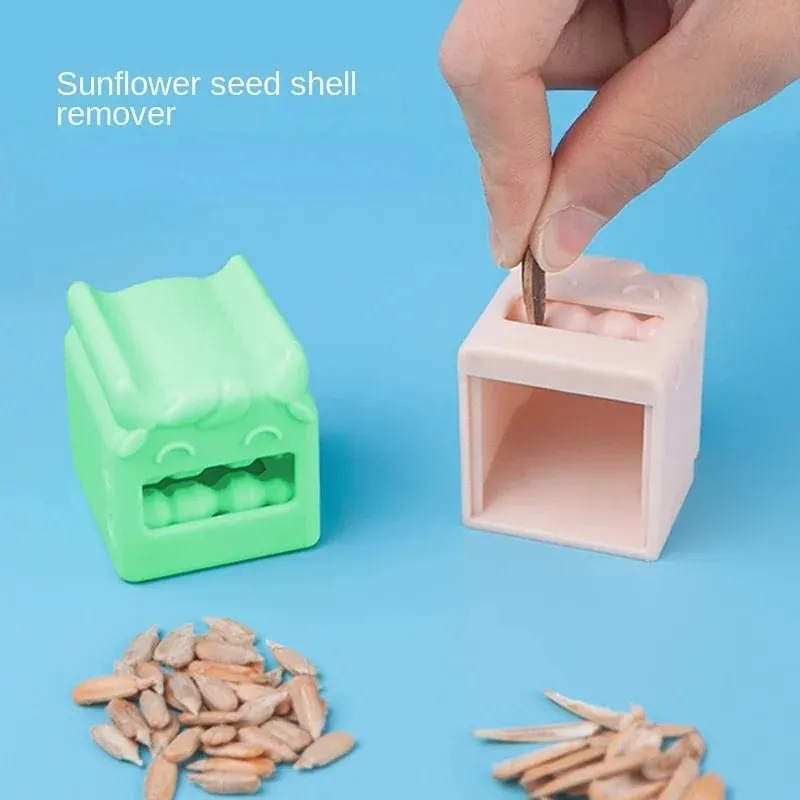 Descascador de sementes de melão automático, máquina de descascar sementes de melão de girassol, abridor de artefato preguiçoso, quebra-nozes, acessórios de cozinha domésticos