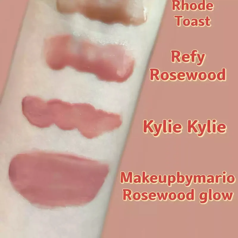 Lip Gloss Blush Dusk Fawn Lip Blam com antiaderente de longa duração Suaviza os lábios Nutritivo Hidratante Claro Cuidados com os lábios Maquiagem para a pele — image 5