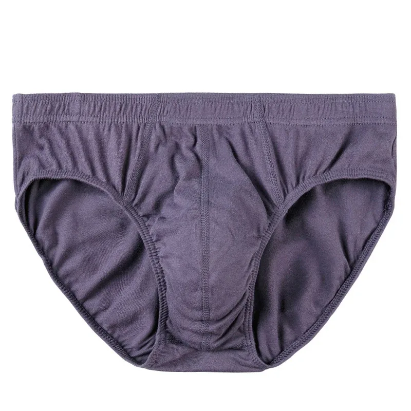 1 件棉質內褲男士舒適內褲男透氣內衣內衣內褲 Plue 尺寸 Xl -5XL