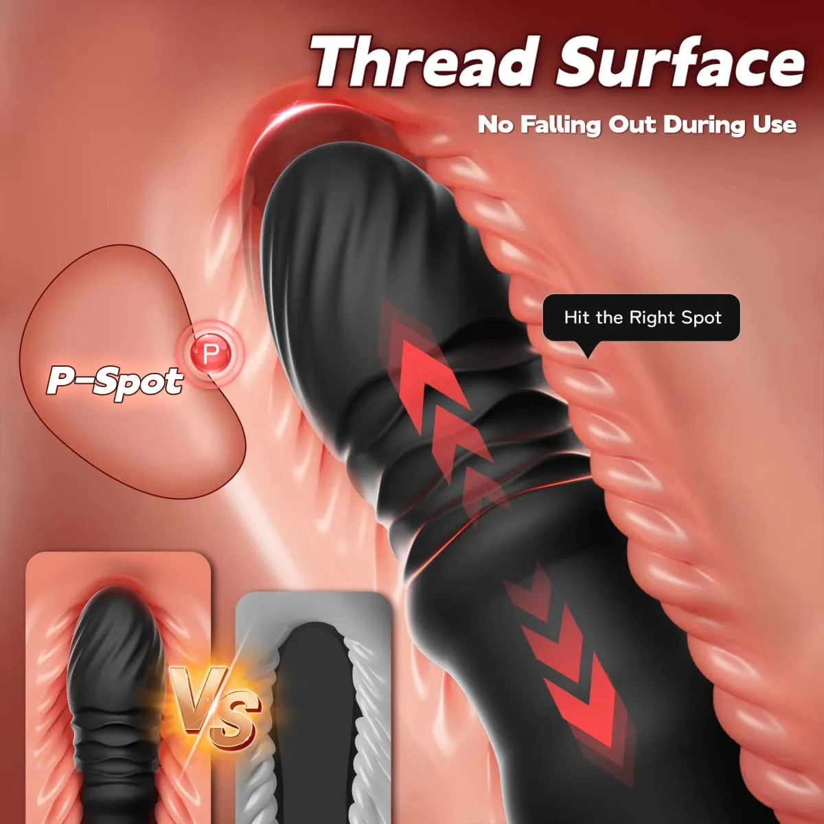 Empurrando masculino massageador de próstata vibrador anal controle remoto vibratório butt plug com ventosa brinquedo sexual para homens