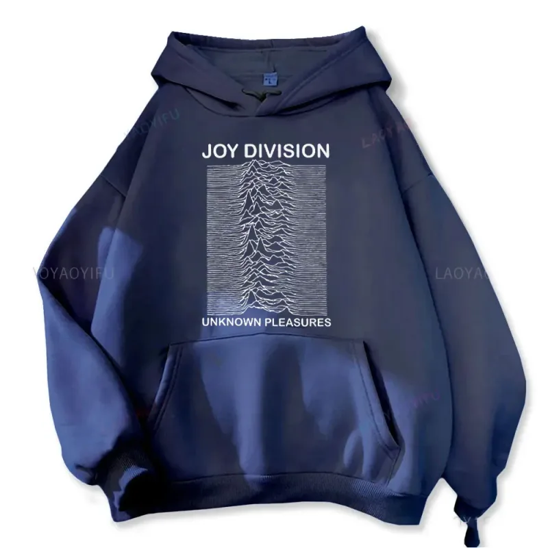 Joy division prazeres desconhecidos pulôver masculino novo em moletons com capuz primavera e outono manga comprida com capuz roupas y2k