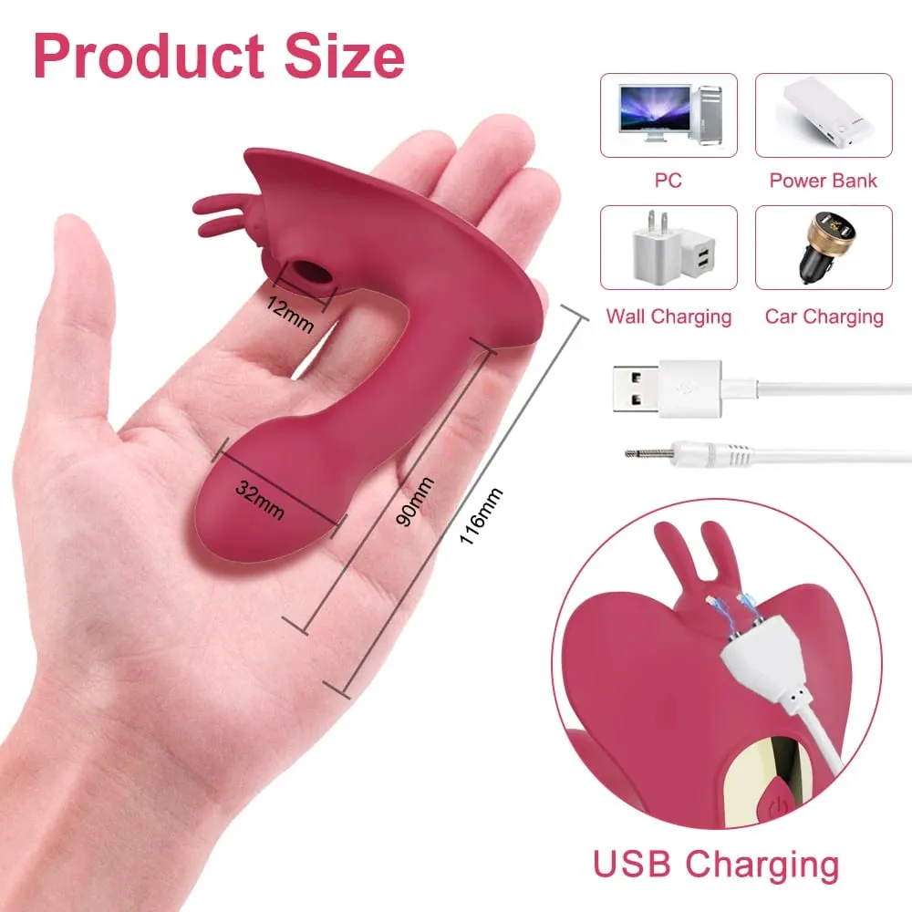 G點吸吮藍牙APP假陽具震動器陰蒂吸盤陰蒂刺激器女性遙控性玩具女性情侶