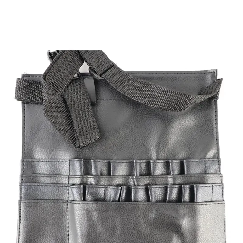 Bolsa de pincel de maquiagem profissional multifuncional com cinto bolsa de couro pu para cosméticos bolsa de cintura para maquiagem artista grande capacidade 20 #47