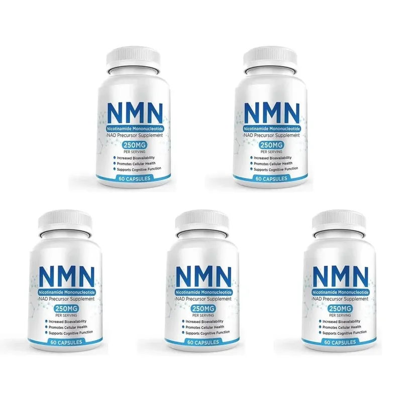 NMN Cápsulas de mononucleotídeo de nicotinamida 250 mg por porção Maior biodisponibilidade promove a saúde celular 60 cápsulas — image 11