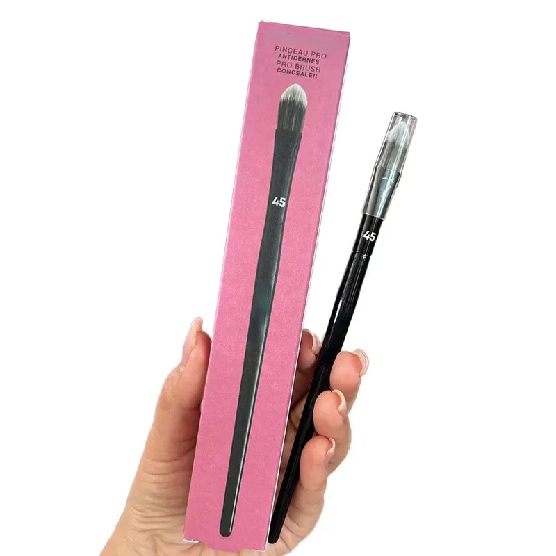 Professional Makeup Brushes Black Face Powder Blush Contour Eye Shadow Crease Blending Cosmetic Tools with box