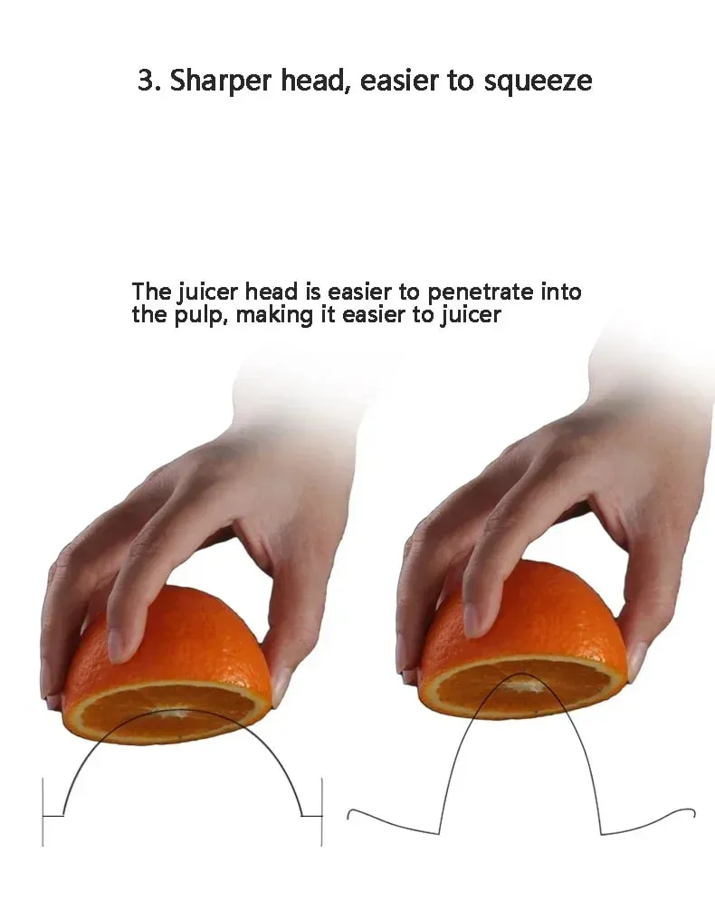 304 Stainless Steel Lemon Juicer Home Small Creative Juicer Portable Manual Juicer Orange Squeezer