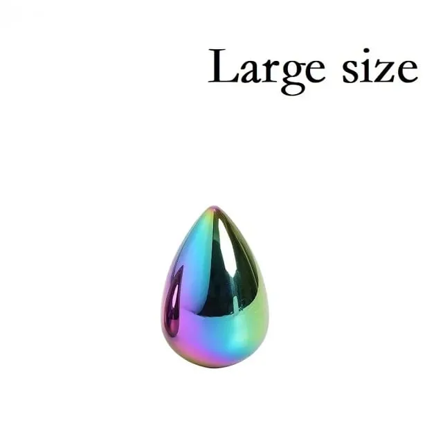 Pequeno médio grande 3 bolas conjunto de metal anal gancho contas cabeça butt plug dilatador massageador de próstata inserção bdsm brinquedo sexual para o sexo masculino