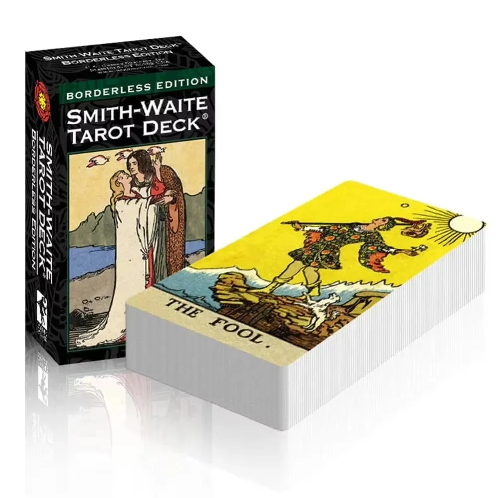 Clássico smith waite cartão de tarô sem fronteiras retro estilo arte original jogo de tabuleiro mente exploração adivinhação cartão