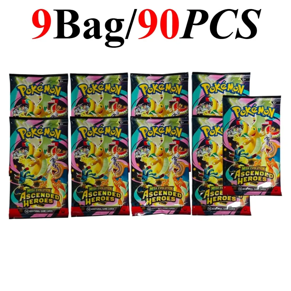 Pokémon TCG Mega Evolution - Pitch Black Booster Display Box Phantasmal Flames Booster Box Coleção de jogos de cartas colecionáveis ​​em inglês