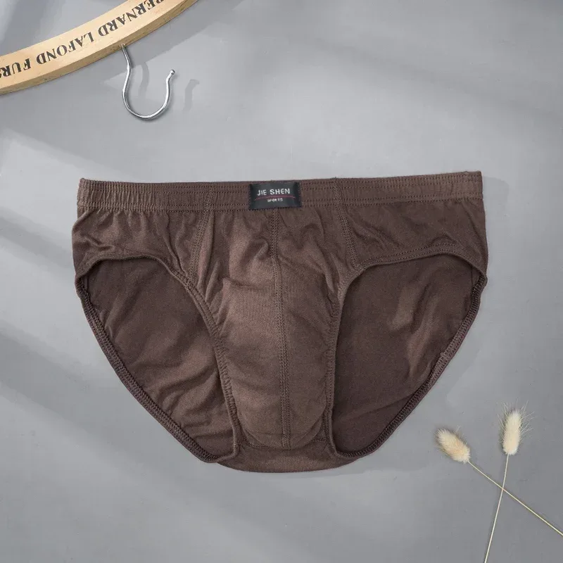 1 件棉質內褲男士舒適內褲男透氣內衣內衣內褲 Plue 尺寸 Xl -5XL
