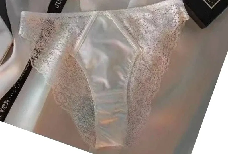 性感緞面半杯胸罩套裝帶鋼圈薄款舒適上托綠色蕾絲邊光面內衣女式