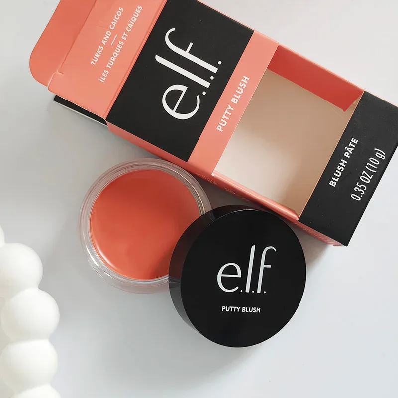 Promoção Especial Novo elf bubblegum-cereja manga-melancia hidratante duradouro brilho labial bálsamo labial e 8 cores creme blush cosméticos de marca