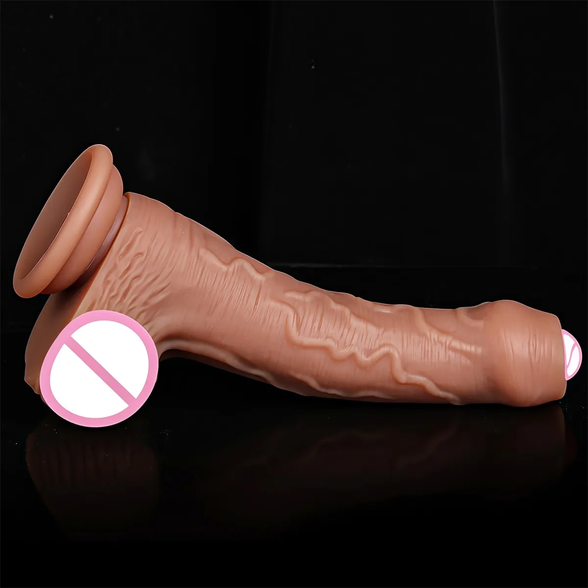 Barato pau macio realista strapon grande vibrador pele sentir pênis pequeno duplo silicone ventosa pau gay anal sexo brinquedos homens mulheres — image 5