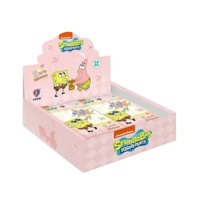 SpongeBob SquarePants Card Patrick Star Fun Time Gift Box Collection Cards ChildrenGifts Rare Collections Gift Toy
