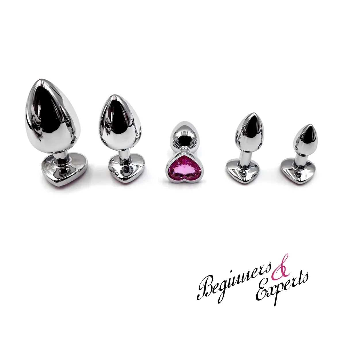Base de coração mini plugue anal de metal liso, plugue anal para iniciantes, ferramenta estimulador de masturbação, massageador sexual, brinquedos sexuais adultos para homens e mulheres