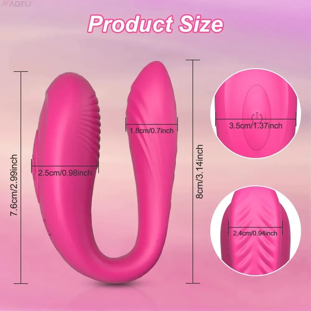 Vibrador feminino com controle bluetooth, aplicativo para casal, ponto g, estimulador de clitóris, calcinha vestível, produtos adultos, brinquedos sexuais para mulheres
