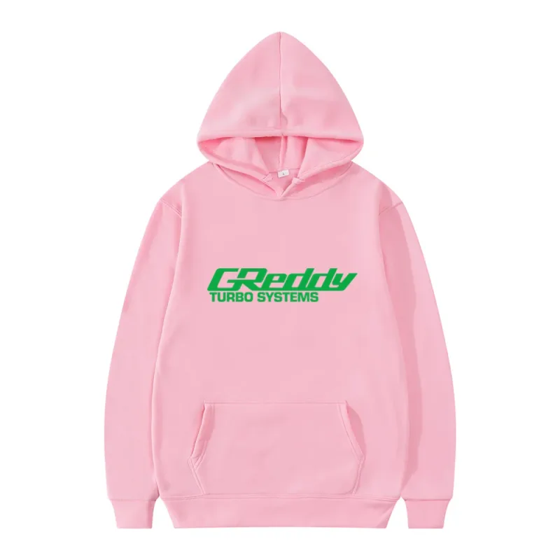 GReddy Turbo Systems Sweatshirt Tops Men Cool GReddy Hoodies Pullover Streetwear