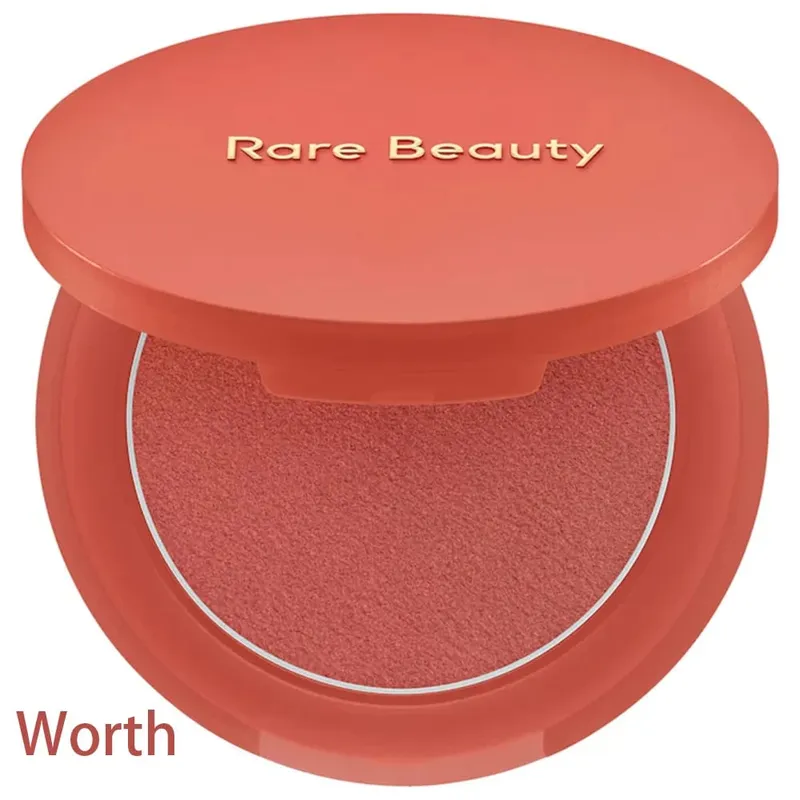 Creme de beleza raro blush fofo purê de batata textura aplicação suave cria brilho natural fresco nas bochechas