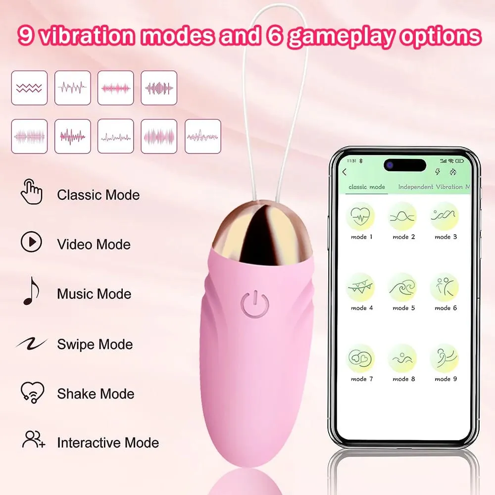 無線藍牙 APP 假陽具振動器女式陰蒂刺激器 G 點按摩器佩戴振動蛋性玩具女性成人