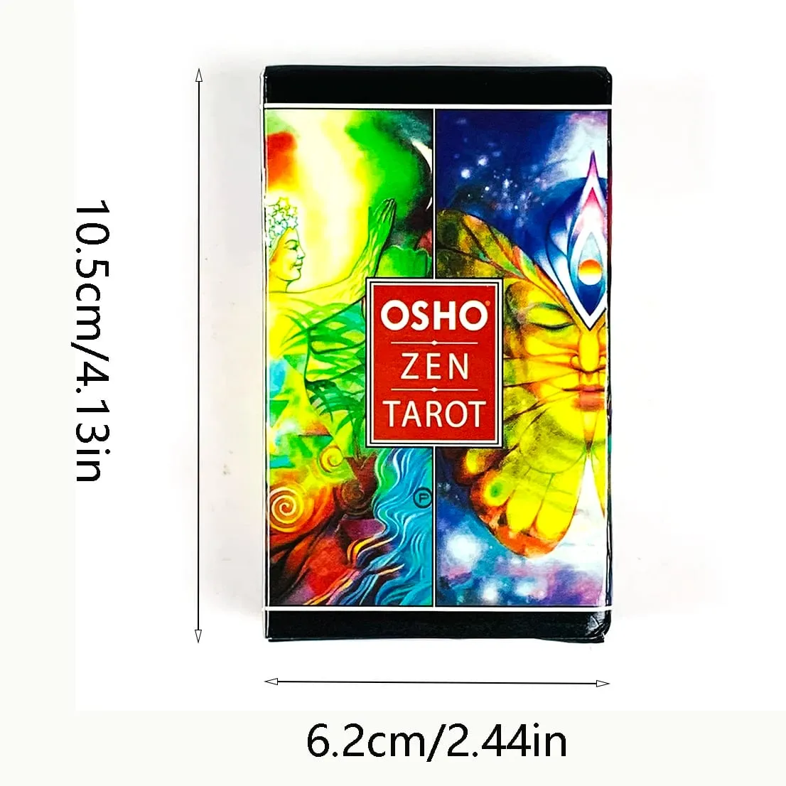 New Osho Zen Tarot Cards English Version Oracle Deck Board Game For Party Ideal For Travel Meditation & Spiritual Practices