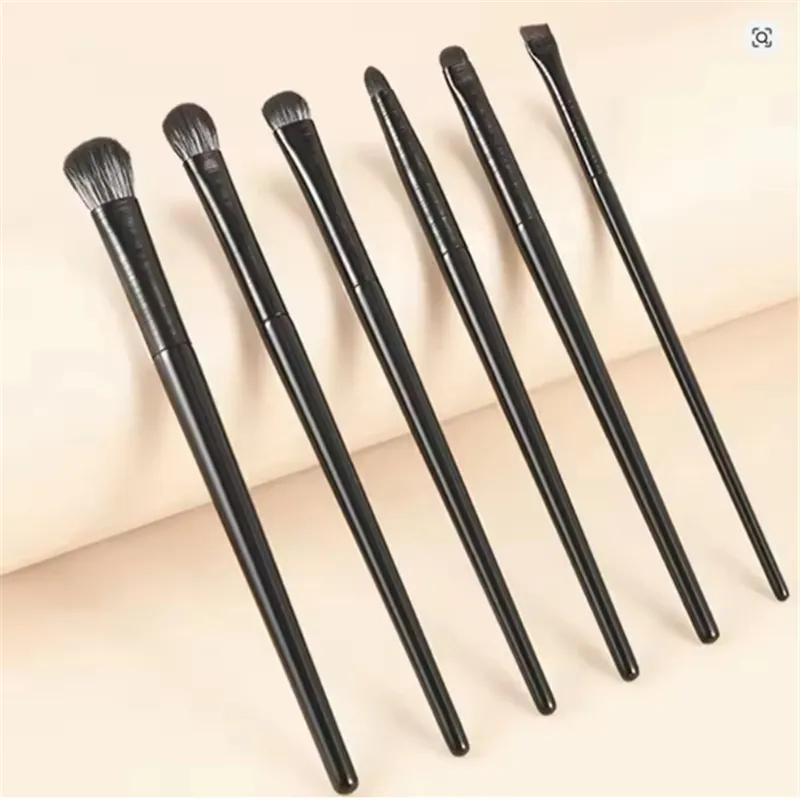 3/6/9 件眼刷套裝完整眼影眼線眉毛輪廓套件專業混合和細節化妝工具