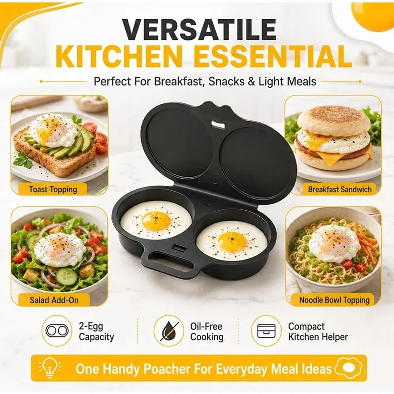 Plastic Microwave Oven Egg Cooking Mold Kitchen Cooking Mold Egg Poacher Kitchen Gadgets Fried Egg Tool Cute Diy Toast Bread