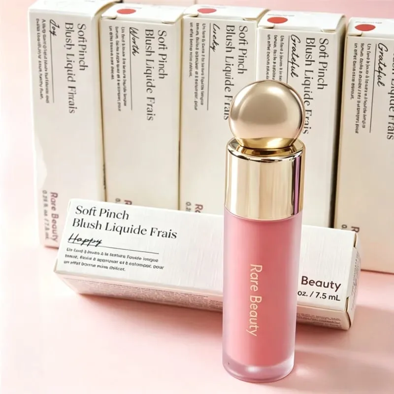 Rare Beauty Soft Pinch Liquid Blusher Silky Waterproof Moisturizing Woman Makeup Happy Hope Bliss Wonder Believe Blush Liquide