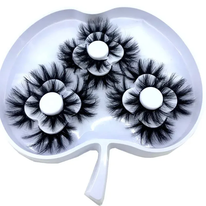 9 pares 3D macio vison cílios postiços feitos à mão finos fofos longos cílios naturais extensão dos olhos kit de maquiagem cilios