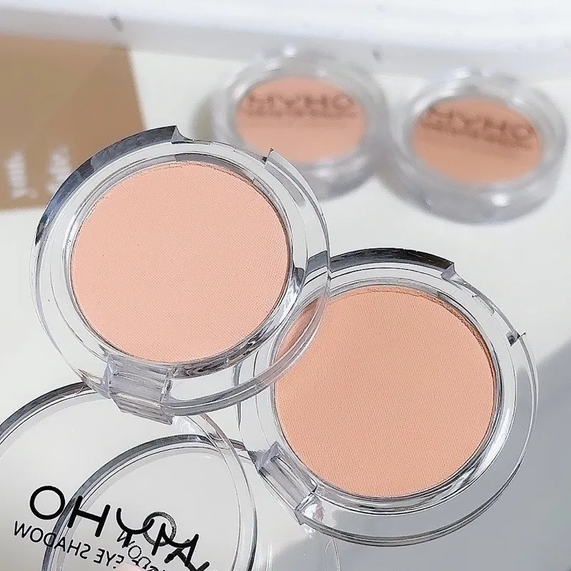 Tez fosca ilumina paleta de sombra de olho monocromático destaque sombra base primer cor pele nu maquiagem cosméticos diários